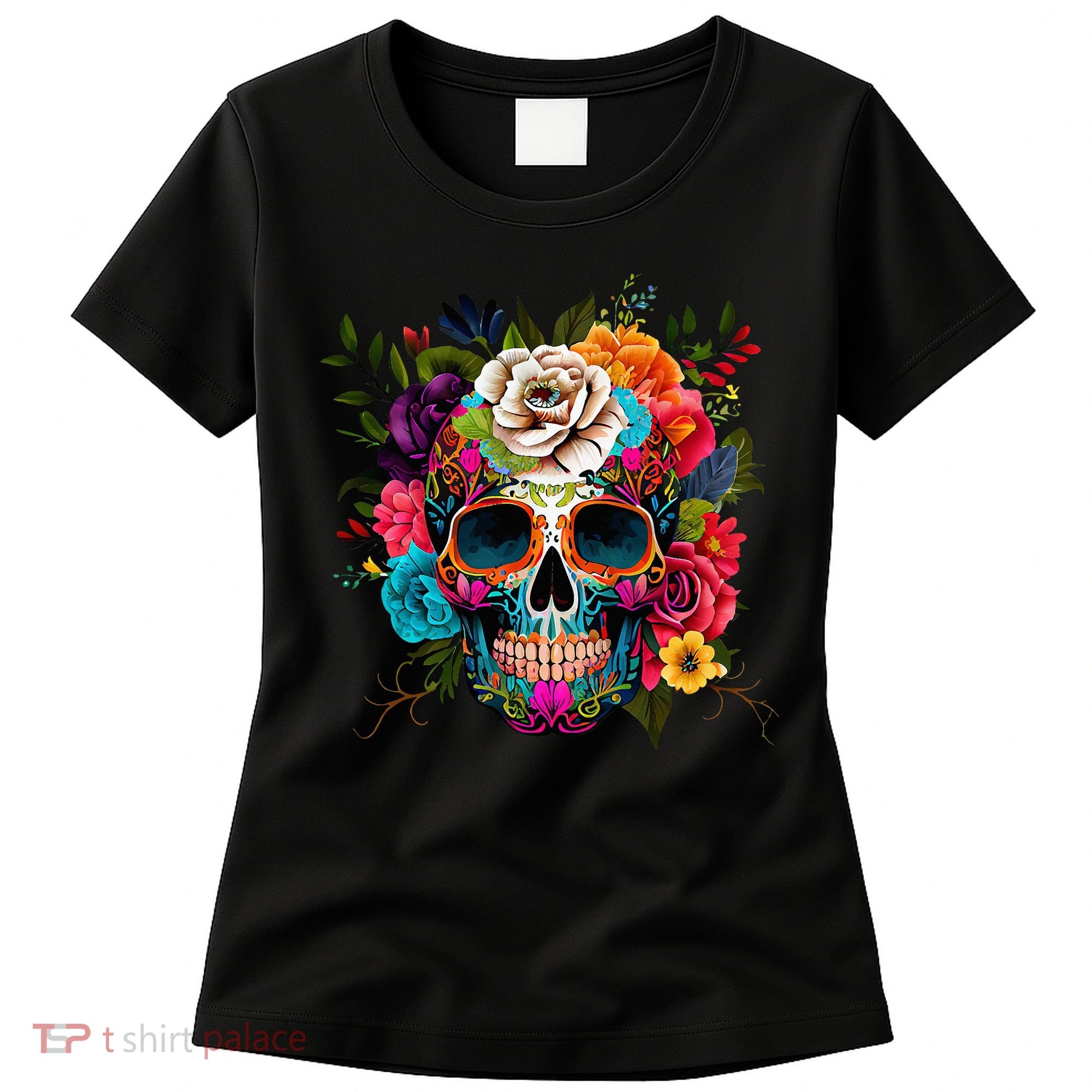 Dia De Los Muertos Costume Day Of Dead Sugar Skull Women's T-Shirt