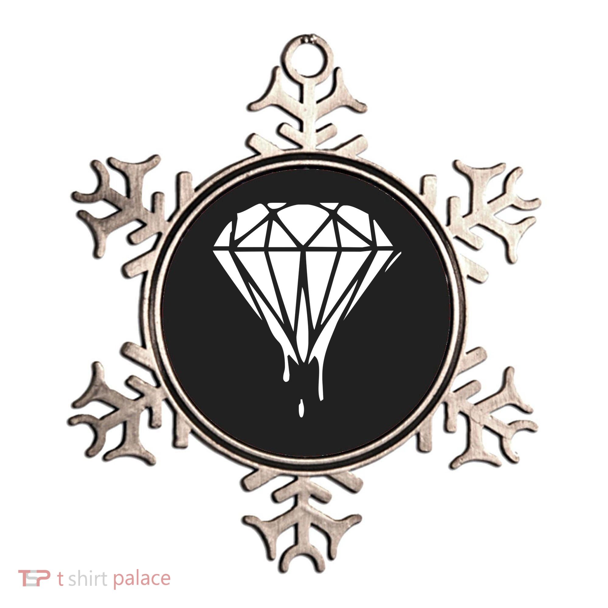 DRIPPING DIAMOND LOGO Ornament