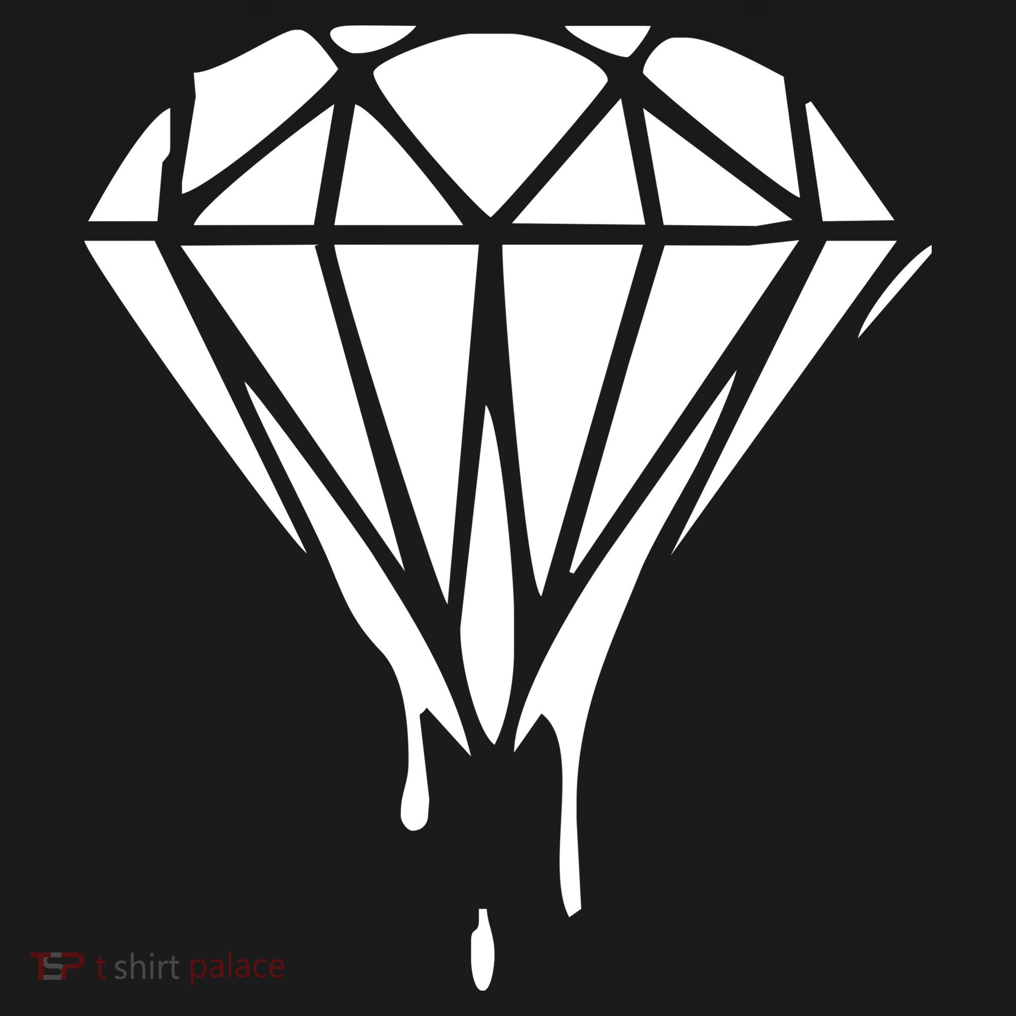 DRIPPING DIAMOND LOGO Ornament