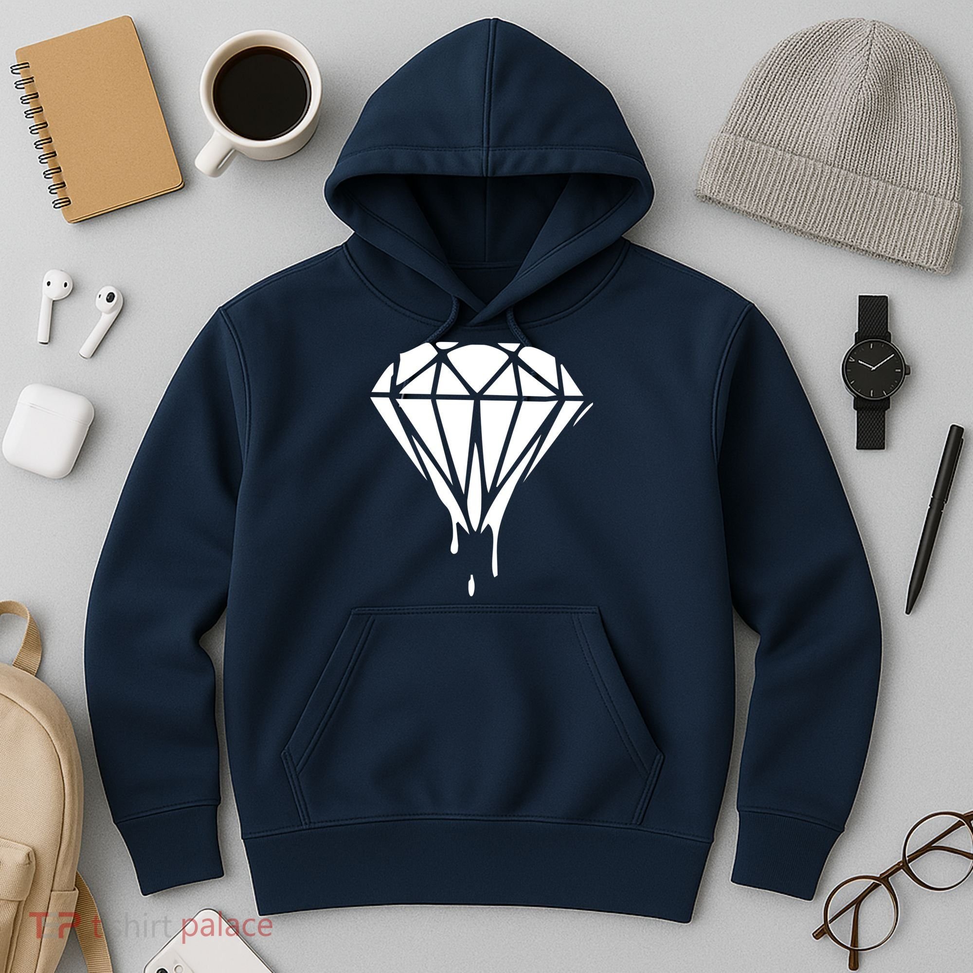 DRIPPING DIAMOND LOGO Hoodie