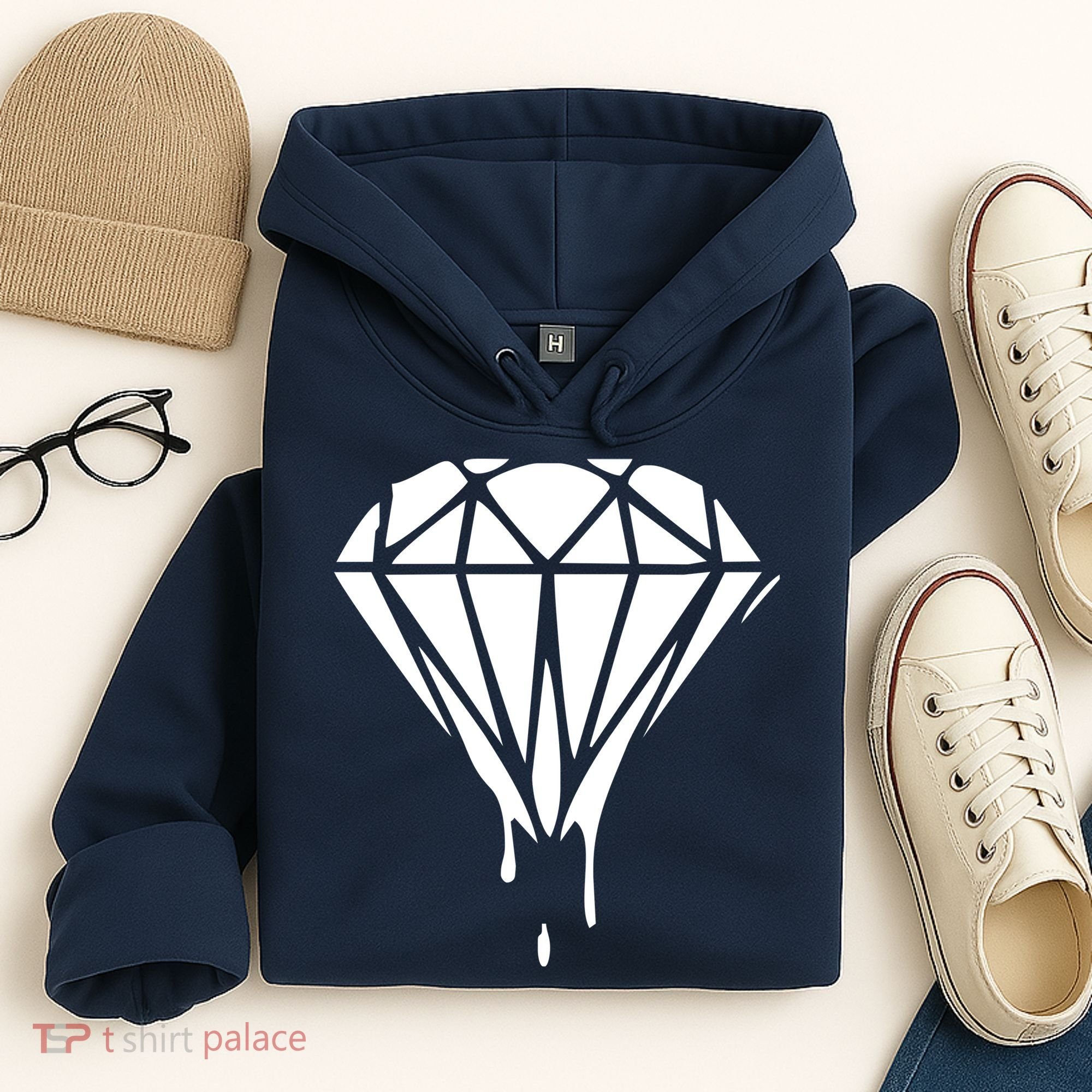 DRIPPING DIAMOND LOGO Hoodie