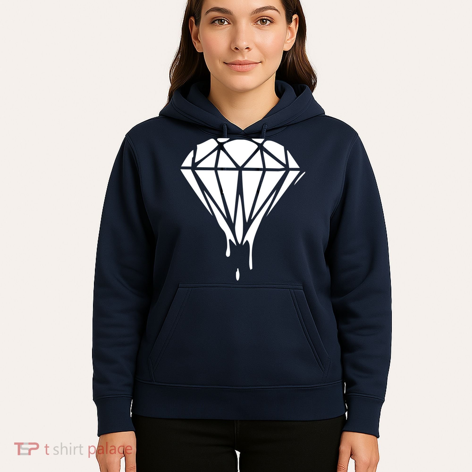 DRIPPING DIAMOND LOGO Hoodie