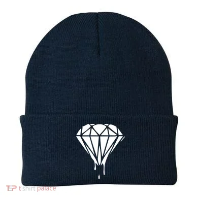 DRIPPING DIAMOND LOGO Beanie
