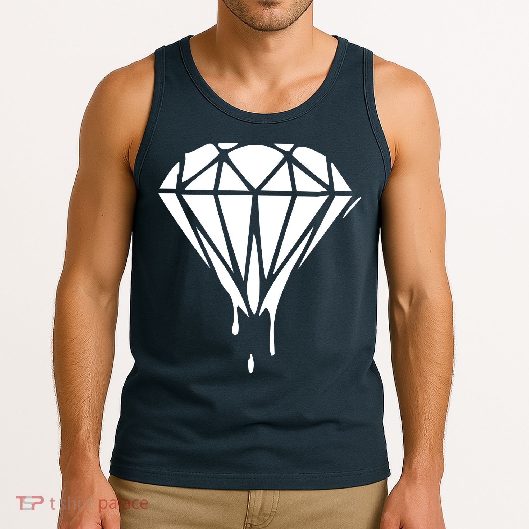 DRIPPING DIAMOND LOGO Tank Top