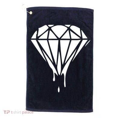 DRIPPING DIAMOND LOGO Golf Towel