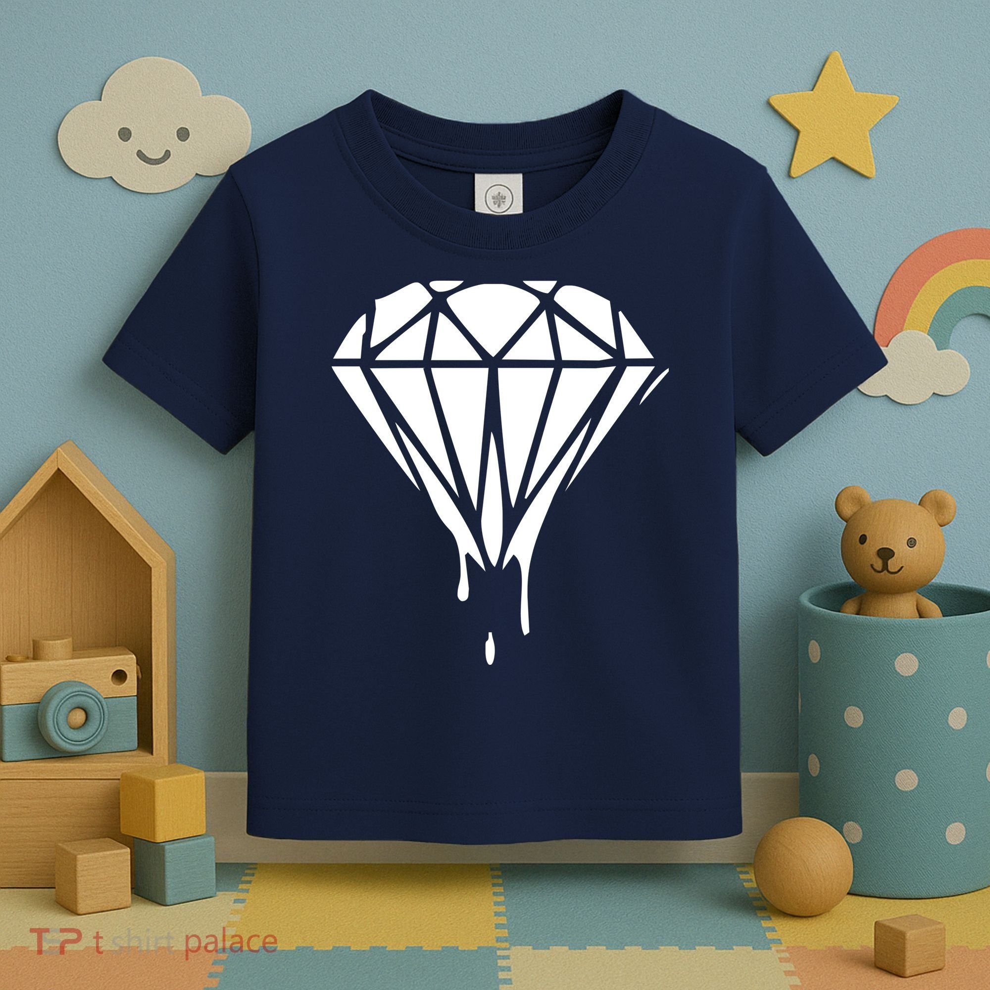 DRIPPING DIAMOND LOGO Toddler T-Shirt