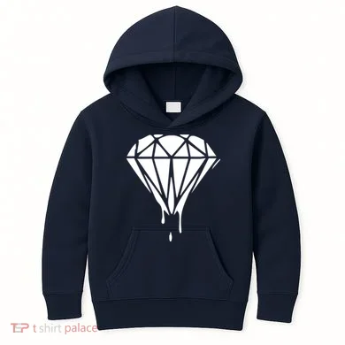 DRIPPING DIAMOND LOGO Kids Hoodie