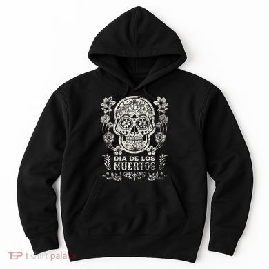 Dia De Los Muertos Mexico Sugar Skull Hoodie