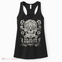Dia De Los Muertos Mexico Sugar Skull Women's Tank Top thumb 0