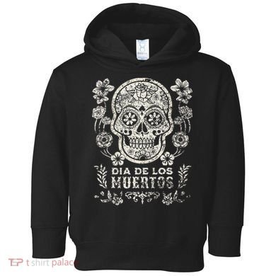 Dia De Los Muertos Mexico Sugar Skull Toddler Hoodie