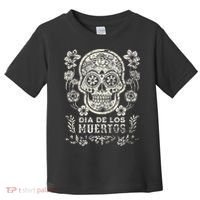 Dia De Los Muertos Mexico Sugar Skull Toddler T-Shirt thumb 0