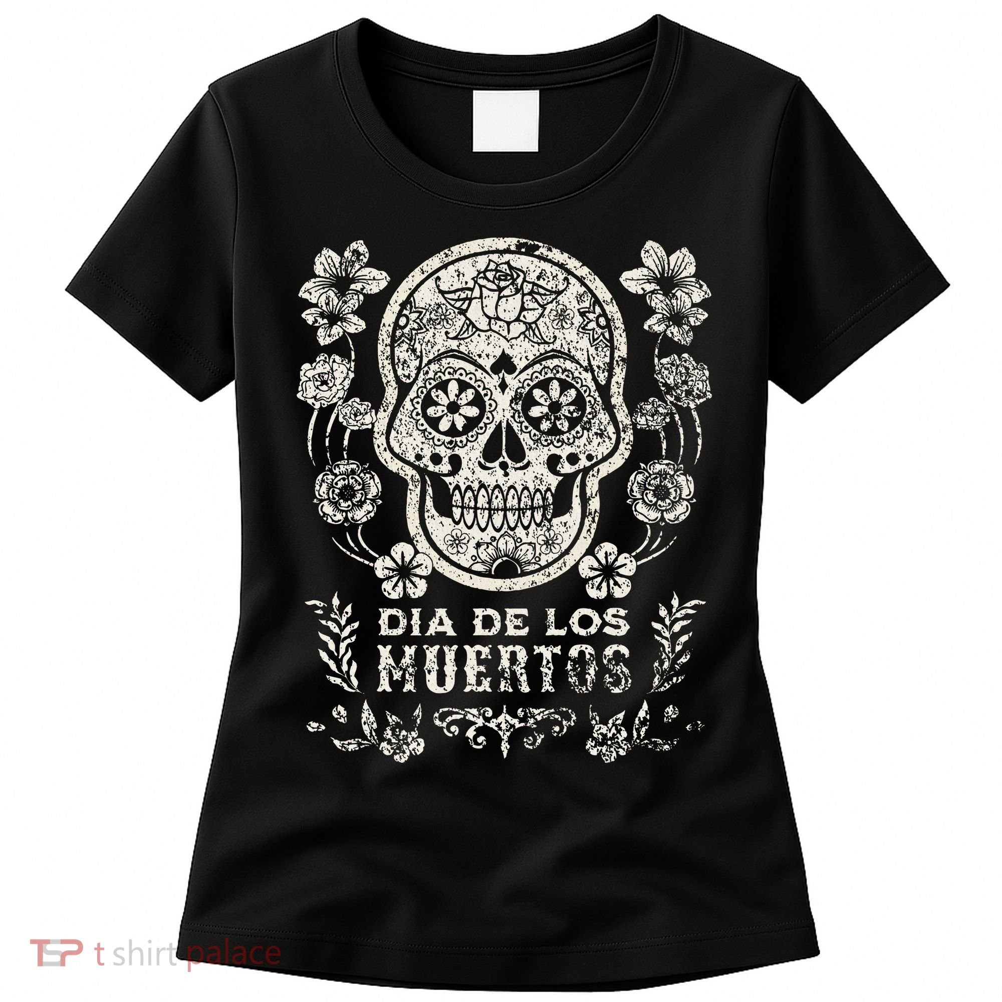 Dia De Los Muertos Mexico Sugar Skull Women's T-Shirt
