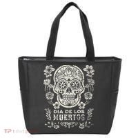 Dia De Los Muertos Mexico Sugar Skull Tote Bag thumb 0