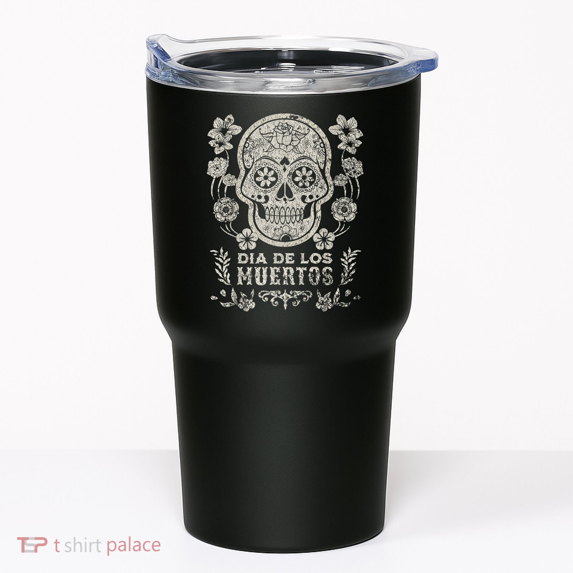 Dia De Los Muertos Mexico Sugar Skull Tumbler