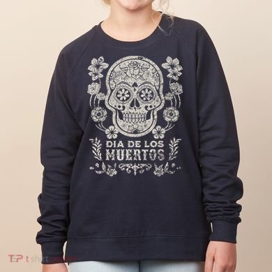 Dia De Los Muertos Mexico Sugar Skull Women's Sweatshirt