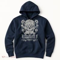 Dia De Los Muertos Mexico Sugar Skull Hoodie thumb 0