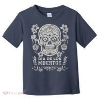 Dia De Los Muertos Mexico Sugar Skull Toddler T-Shirt thumb 0