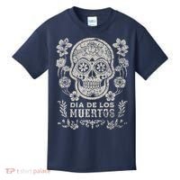 Dia De Los Muertos Mexico Sugar Skull Kids T-Shirt thumb 0