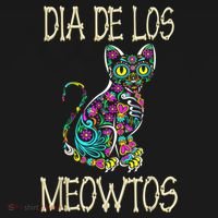 Dia De Los Meowtos Cat Muertos Day Of The Dead Cat Tank Top thumb 6