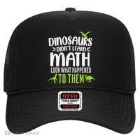 Dinosaurs DidnT Learn Math Look What Dinosaur Math Joke Hat thumb 0