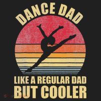 Dance Dad Like A Regular Dad But Cooler Daddy. Funny Da Beanie thumb 2