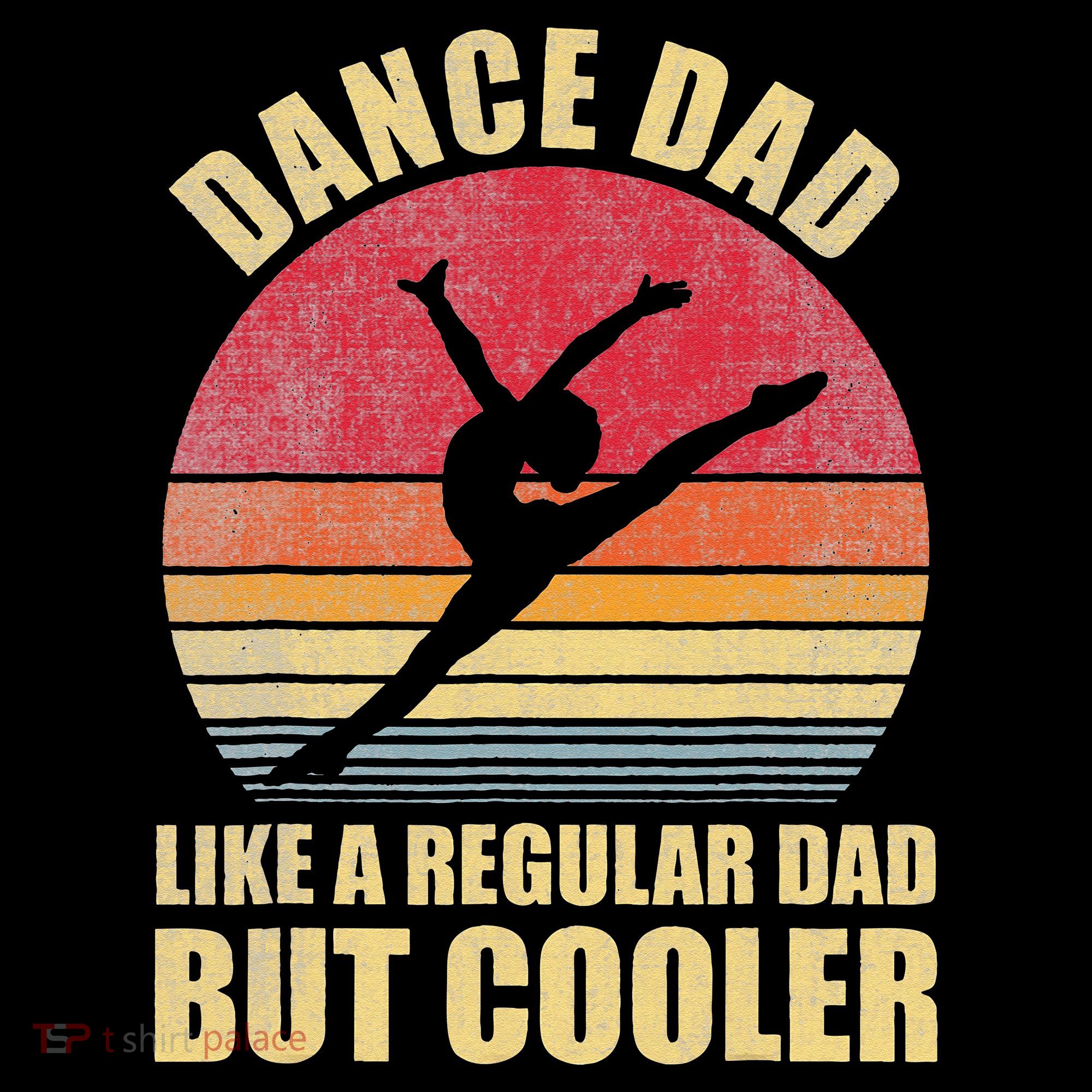 Dance Dad Like A Regular Dad But Cooler Daddy. Funny Da Ornament