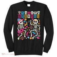 Dia De Los Muertos Day Of The Dead Mexican Skeleton Dancing Sweatshirt thumb 0