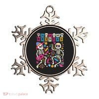 Dia De Los Muertos Day Of The Dead Mexican Skeleton Dancing Ornament thumb 0