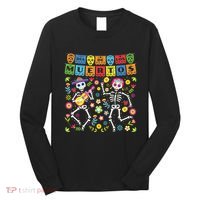 Dia De Los Muertos Day Of The Dead Skull Costume Halloween Long Sleeve Shirt thumb 0