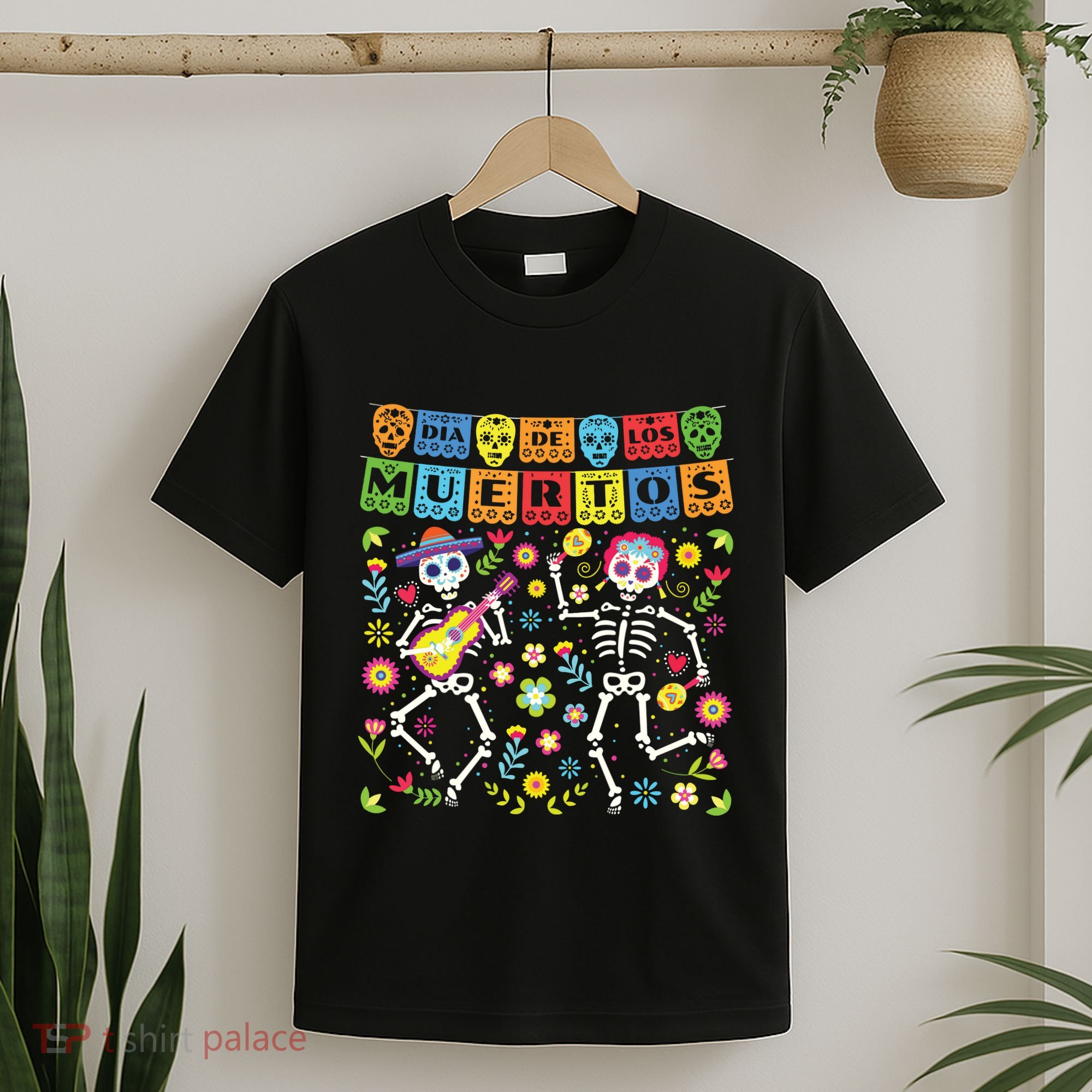 Dia De Los Muertos Day Of The Dead Skull Costume Halloween T-Shirt