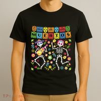 Dia De Los Muertos Day Of The Dead Skull Costume Halloween T-Shirt thumb 3