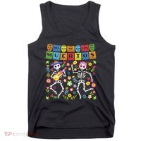Dia De Los Muertos Day Of The Dead Skull Costume Halloween Tank Top thumb 0