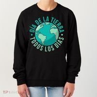 Día De La Tierra Todos Los Días Spanish Earth Day Everyday Women's Sweatshirt thumb 0