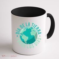 Día De La Tierra Todos Los Días Spanish Earth Day Everyday Coffee Mug thumb 1