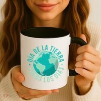 Día De La Tierra Todos Los Días Spanish Earth Day Everyday Coffee Mug thumb 3