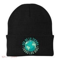 Día De La Tierra Todos Los Días Spanish Earth Day Everyday Beanie thumb 0