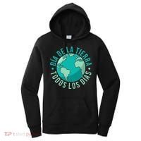 Día De La Tierra Todos Los Días Spanish Earth Day Everyday Women's Hoodie thumb 0