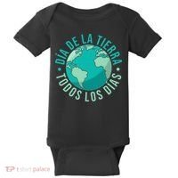 Día De La Tierra Todos Los Días Spanish Earth Day Everyday Baby Bodysuit thumb 0