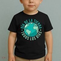 Día De La Tierra Todos Los Días Spanish Earth Day Everyday Toddler T-Shirt thumb 2