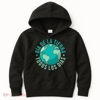 Día De La Tierra Todos Los Días Spanish Earth Day Everyday Kids Hoodie thumb 0