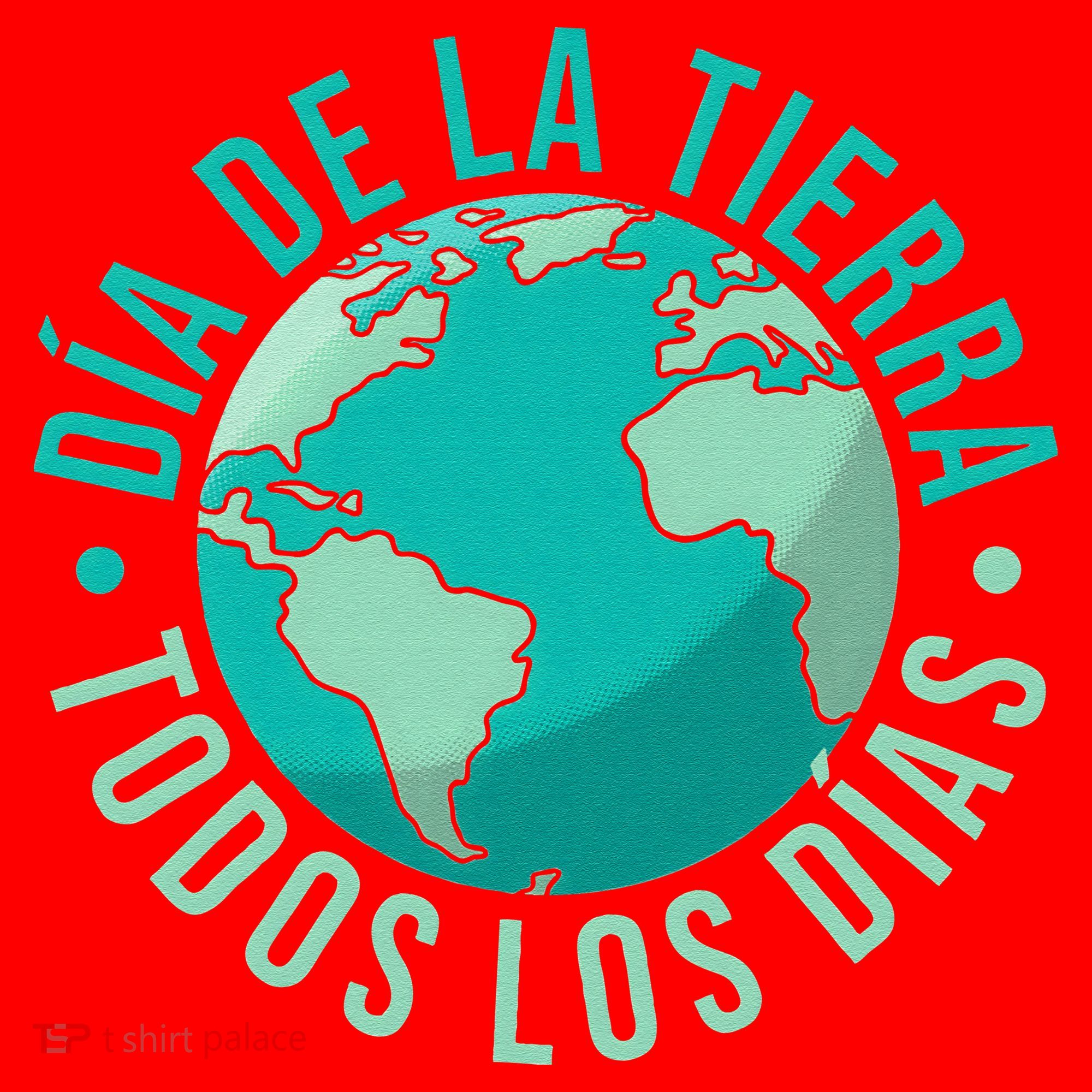 Día De La Tierra Todos Los Días Spanish Earth Day Everyday Santa Hat