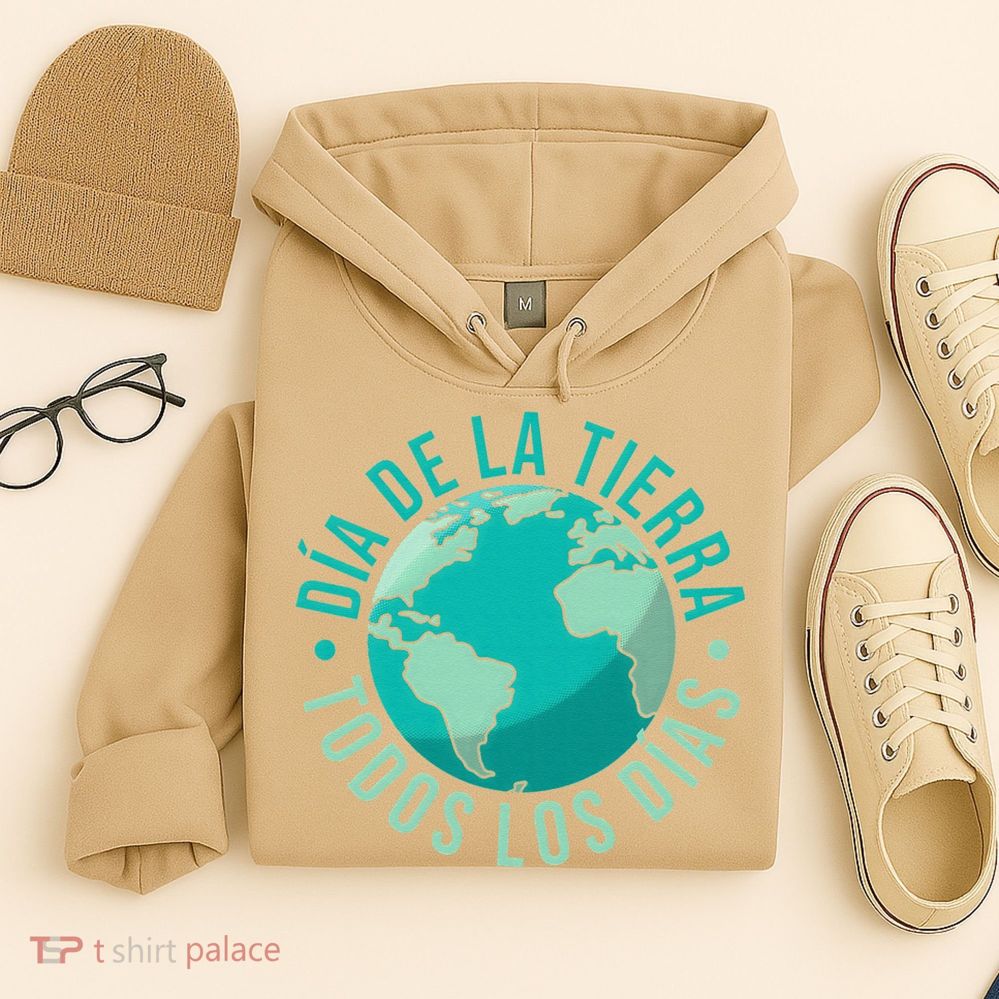 Día De La Tierra Todos Los Días Spanish Earth Day Everyday Hoodie