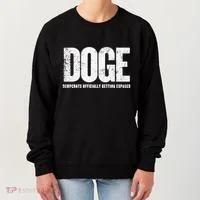 Doge Democrats Ly Getting Exposed Women's Sweatshirt thumb 0