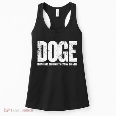 Doge Democrats Ly Getting Exposed Women's Tank Top