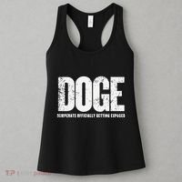 Doge Democrats Ly Getting Exposed Women's Tank Top thumb 3