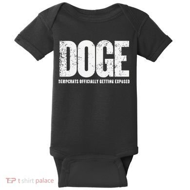 Doge Democrats Ly Getting Exposed Baby Bodysuit