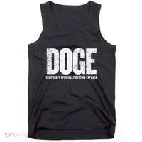 Doge Democrats Ly Getting Exposed Tank Top thumb 0