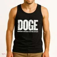 Doge Democrats Ly Getting Exposed Tank Top thumb 3