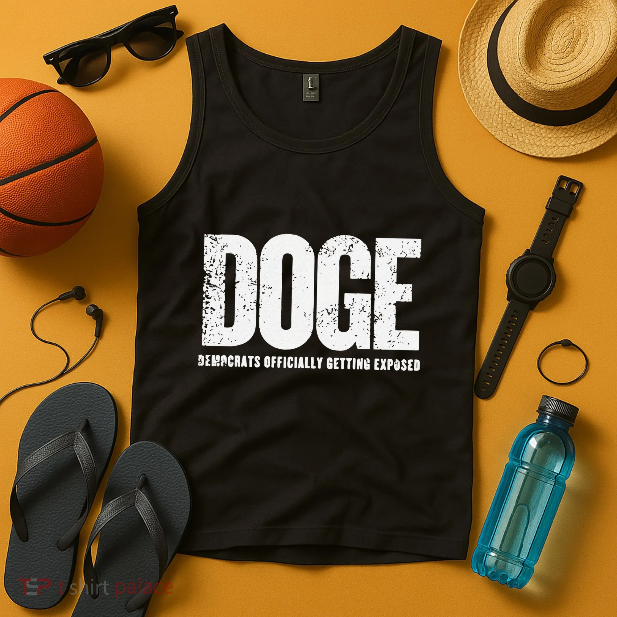 Doge Democrats Ly Getting Exposed Tank Top