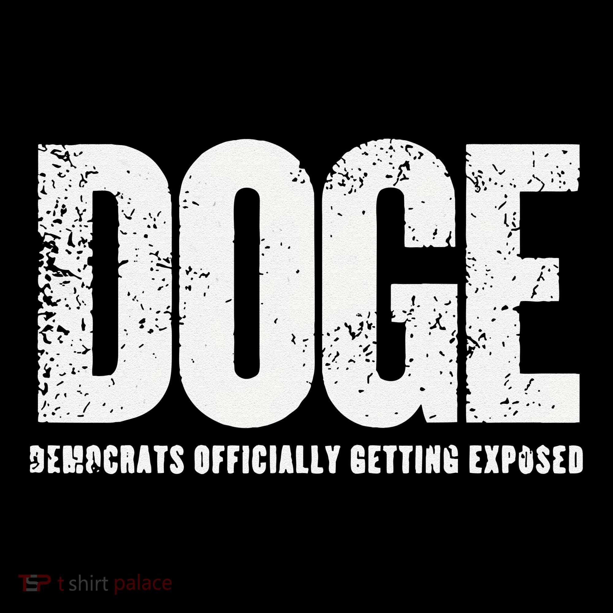 Doge Democrats Ly Getting Exposed Tank Top